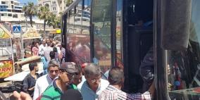 للمرة الأولى منذ 20 عامًا... حافلات فلسطينية نقلت المصلين للقدس