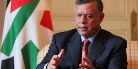 العاهل الاردني يبحث عملية السلام مع كبار مسؤولي الادارة الامريكية 