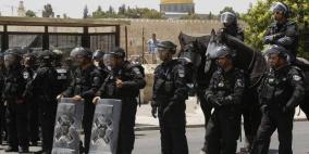 الاحتلال يغلق ابواب المسجد الاقصى 