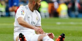 زيدان يوضح طبيعة اصابة بنزيمة