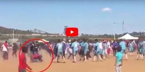 فيديو: إعدام مشجع بدم بارد بعد مباراة كرة قدم 