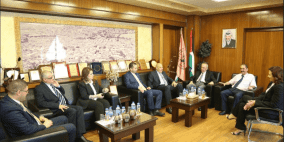 المدير العام لبنك القدس يبحث سبل التعاون المشترك مع جامعة النجاح 