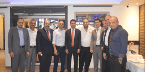 البنك الوطني يكرم نائب مديره العام السابق أسامة حرز الله