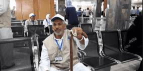 الفوج الأول من الحجاج الغزيين يغادر مطار القاهرة 