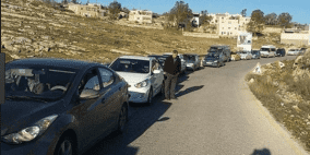 اعتقال طلبة واحتجاز مركبات على حاجز عسكري قرب رام الله