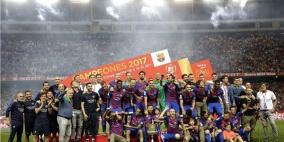 برشلونة بطلا لكأس الملك أمام الافيس 