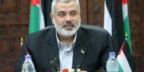 هنية يشيد بجهود المقدسيين ويدعو لاجتماع الإطار القيادي المؤقت