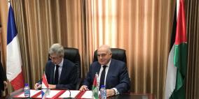 بشارة وكوشار يوقعان اتفاقية لدعم الموازنة بقيمة 8 مليون يورو