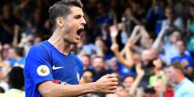 فيديو.. رأس موراتا تهدي كونتي فوزا ثمينا على مانشستر يونايتد