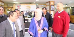 د. ليلى غنام تزور شركة كهرباء القدس في الإرسال وتشيد بجهودها في تأمين احتياجات المحافظة 