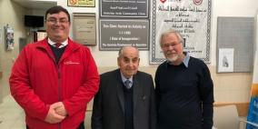 وفد نمساوي يزور عيادة المسجد الاقصى التابعة لجمعية المقاصد