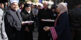 محافظة رام الله والبيرة ومؤسساتها تحيي ذكرى المولد النبوي الشريف وسط رام الله