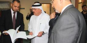 السفير القطري يصل غزة لأول مرة منذ بدء أزمة الخليج