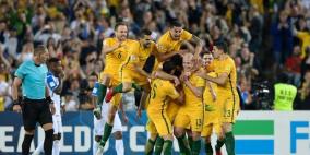 استراليا تطير الى مونديال روسيا