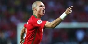 هدف بيبي يجعل  البرتغال ثالثة "القارات"                             