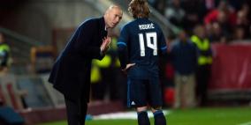 غياب مودريتش عن الكلاسيكو يوقع زيدان في دوامة الحيرة