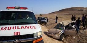 10 اصابات في حادث سير بين 4 مركبات قرب حلحول