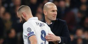 زيدان يواصل دفاعه عن بنريما