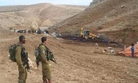 مستوطنون يعتدون على شبكة لري المزروعات في الأغوار