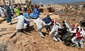 " الخارجية": 64 شهيداً حصيلة الضحايا الفلسطينيين جراء إعصار ليبيا