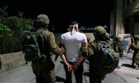الاحتلال يعتقل مواطنين شرق نابلس
