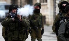 إصابات بالاختناق عقب اقتحام الاحتلال قرية المغير