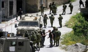 الاحتلال يقتحم برقة شمال غرب نابلس ويغلق المحال التجارية