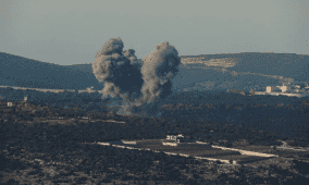 الجيش الإسرائيلي يقصف بلدات في جنوب لبنان