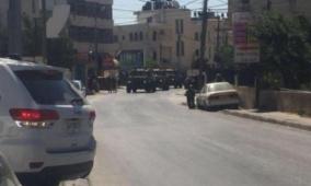 الاحتلال يقتحم حي سطح مرحبا في مدينة البيرة
