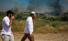 إصابة 3 مواطنين عقب إحراق مستوطنين مشتلا غرب نابلس 
