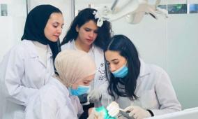 طلبة الاختصاص في كلية طب الأسنان-جامعة القدس يجتازون امتحان البورد الفلسطيني