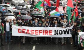 مسيرات بـ17 جامعة تركية تنديدا بالحرب على غزة
