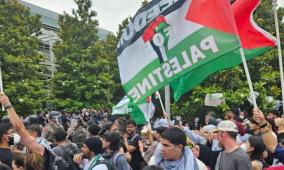 مظاهرات في مدن وعواصم عالمية تنديدا بالعدوان على قطاع غزة