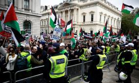 تظاهرات في مدن وعواصم عالمية تنديدا بالعدوان الإسرائيلي على غزة