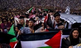 الاحتجاجات الطلابية المؤيدة لفلسطين تتسع لتصل حفلات التخرج في الولايات المتحدة