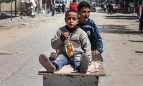 اليونسيف: 1.7 مليون شخص نزحوا في غزة نصفهم أطفال