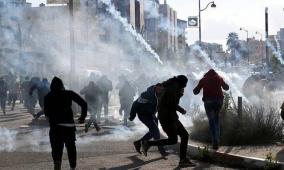 إصابات بالاختناق خلال مواجهات مع الاحتلال في بيت فجار
