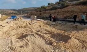 لليوم الثاني: مستوطنون يواصلون تجريف أراضٍ في ترمسعيا شمال رام الله