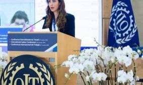 وزيرة العمل: لجنة الشؤون العامة في منظمة العمل الدولية تعتمد بالإجماع قراراً تاريخياً برفع عضوية فلسطين إلى "دولة مراقب" في منظمة العمل الدولية 