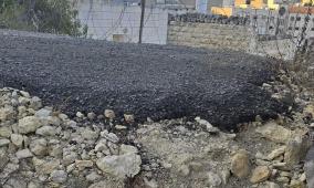 الاحتلال يغلق طريقاً فرعياً قرب مدخل ديراستيا شمال غرب سلفيت