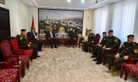 وزير الزراعة يبحث مع قائد قوات الأمن الوطني تعزيز التعاون المشترك