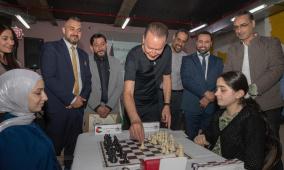 ضمن منافسات الشطرنج المحلية.. إطلاق بطولة فلسطين للسيدات في روابي