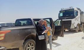 نابلس: إعادة شاحنة إسرائيلية محملة بنفايات إلى مستعمرة "أريئيل" بعد ضبطها في حوارة