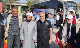 مغادرة الدفعة الأولى من حجاج المحافظات الشمالية إلى السعودية
