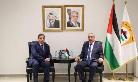 الشيخ يستقبل الممثل الخاص لوزير الخارجية الروسي لعملية السلام
