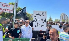 تظاهرة في بئر السبع وإضراب في النقب داخل أراضي الـ48 احتجاجا على سياسات الهدم