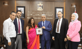 برهم يبحث مع سفيرة الهند الجديدة آفاق التعاون المشترك