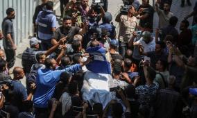 استشهاد صحفي متأثرا بإصابته في قصف الاحتلال خيمة صحفيين بغزة