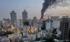 إصابات وعالقين في هجوم صاروخي إيراني جديد على إسرائيل
