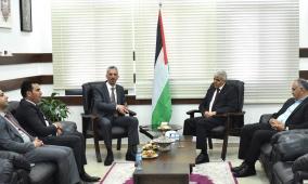 برهم يبحث مع نقيب المهندسين تعزيز التعاون المُشترك
